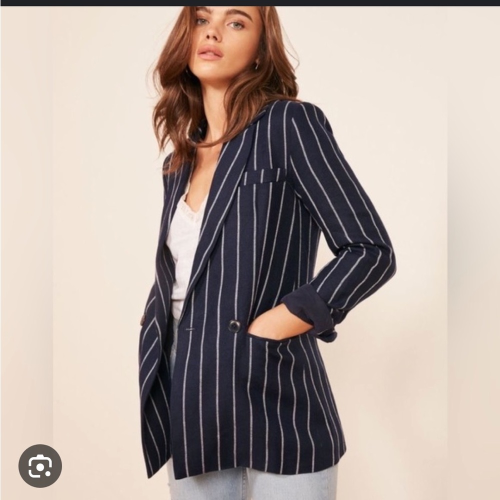 Reformation Verano Blazer - Black Small